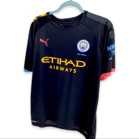 2019-2020 Manchester City Puma Away Soccer Jersey. - Picture 1 of 2